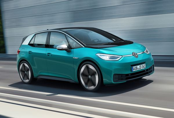 La Volkswagen ID.3 électrique se caractérise par l'absence totale d'émissions locales