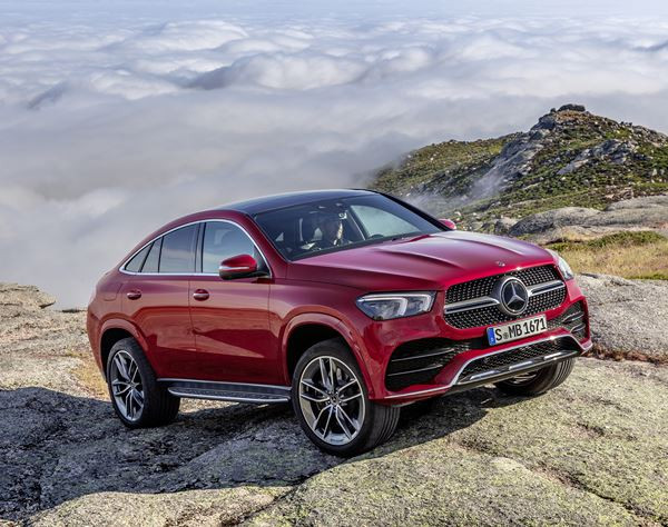 Le Mercedes GLE Coupé affiche des proportions musclées
