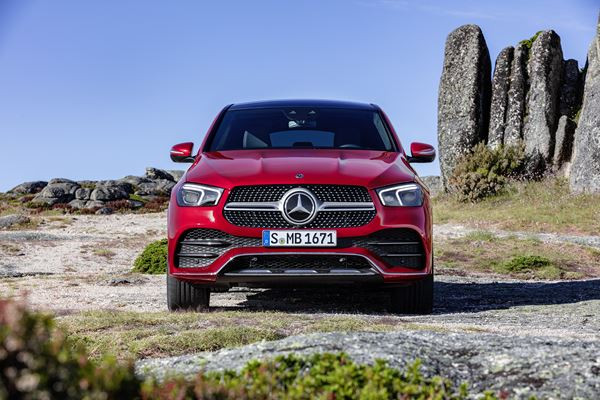 Le Mercedes GLE Coupé affiche des proportions musclées