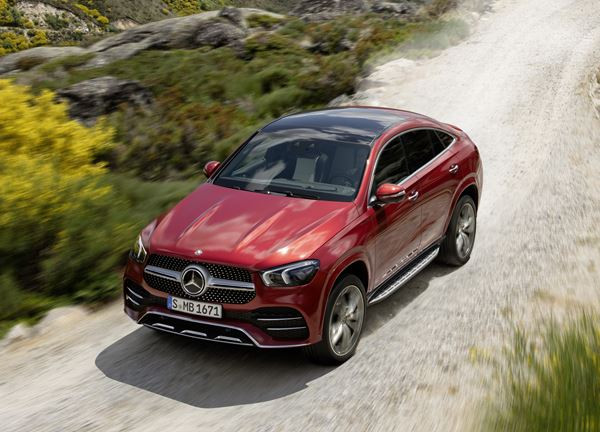 Le Mercedes GLE Coupé affiche des proportions musclées