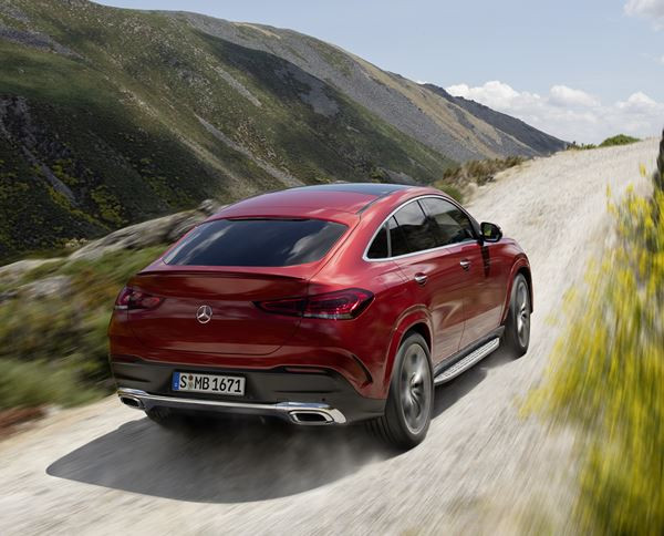 Le Mercedes GLE Coupé affiche des proportions musclées