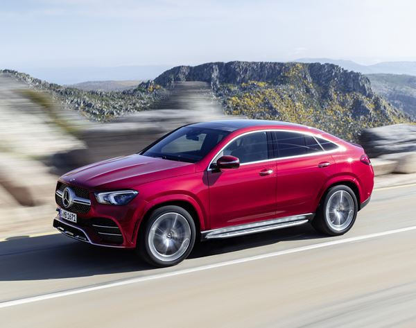 Le Mercedes GLE Coupé affiche des proportions musclées