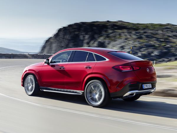 Le Mercedes GLE Coupé affiche des proportions musclées