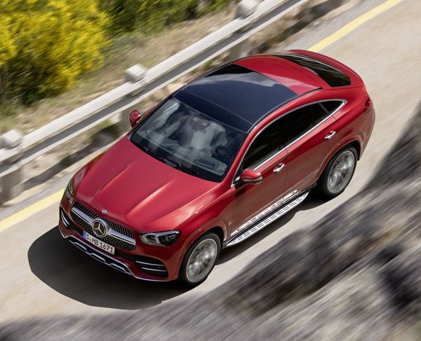 Le Mercedes GLE Coupé affiche des proportions musclées