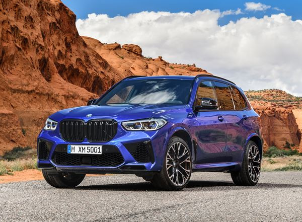 La BMW X5 M Competition embarque un V8 de 4,4 litres de 625 ch