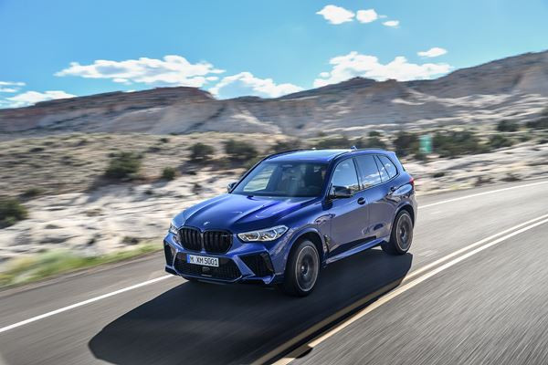 La BMW X5 M Competition embarque un V8 de 4,4 litres de 625 ch
