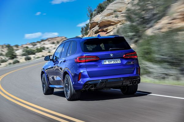 La BMW X5 M Competition embarque un V8 de 4,4 litres de 625 ch