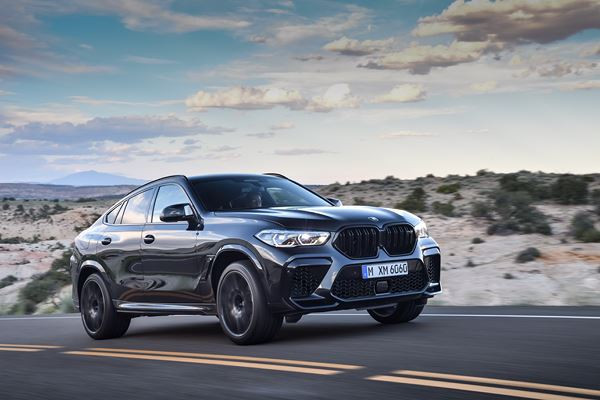 La BMW X6 M Competition embarque un V8 4.4 litres débitant 625 ch