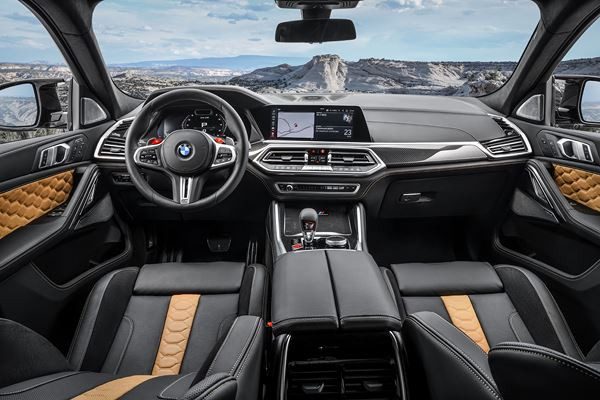 La BMW X6 M Competition embarque un V8 4.4 litres débitant 625 ch