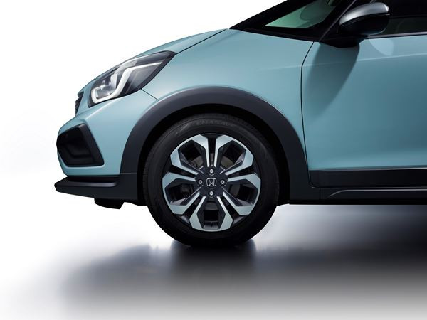 La Honda Jazz Crosstar hybride reprend des attributs de crossover