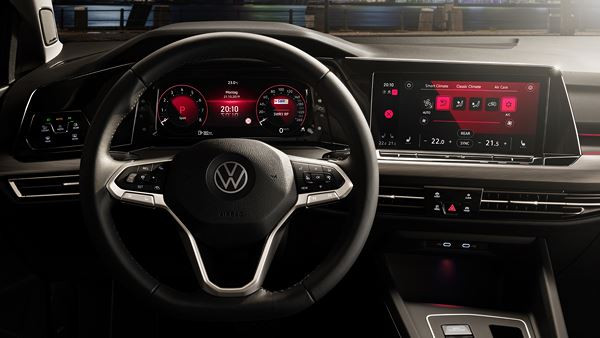 La Volkswagen Golf de huitième génération est digitale et connectée