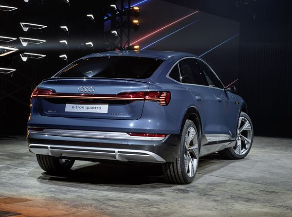 Audi e-tron Sportback: un grand SUV coupé électrique au caractère sportif