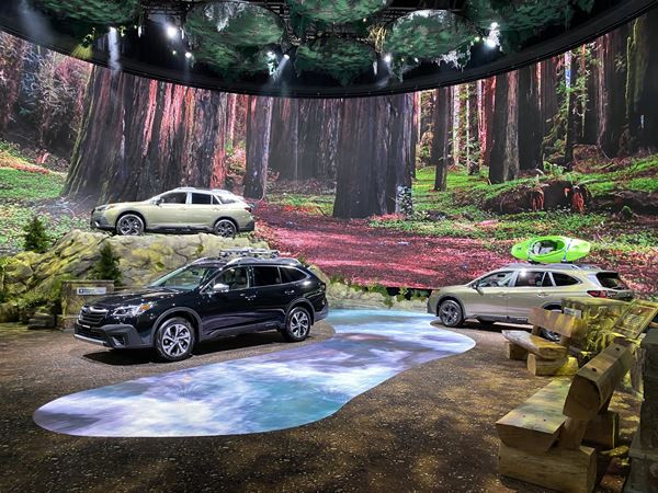 Dans les allées du salon automobile international 2019 de Los Angeles