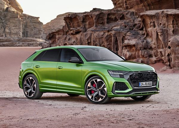 Le SUV Coupé Audi RS Q8 haute performance embarque un V8 bi-turbo de 600 ch