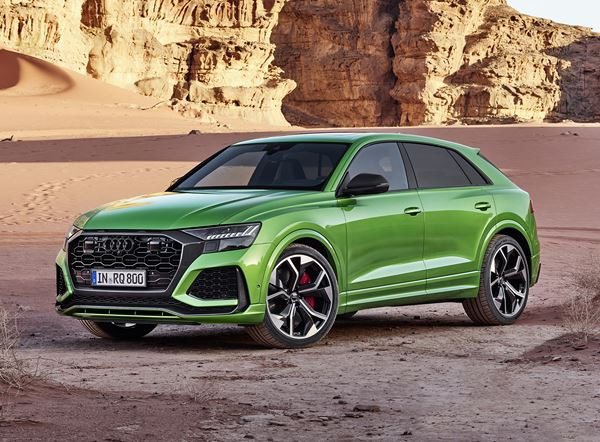 Le SUV Coupé Audi RS Q8 haute performance embarque un V8 bi-turbo de 600 ch