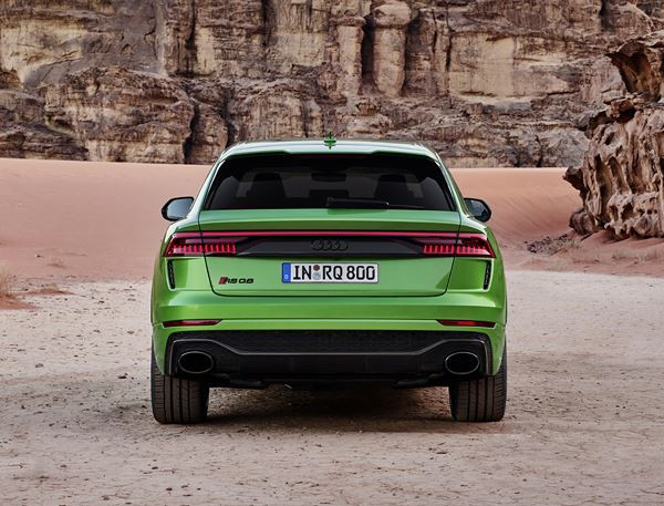 Le SUV Coupé Audi RS Q8 haute performance embarque un V8 bi-turbo de 600 ch