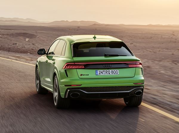 Le SUV Coupé Audi RS Q8 haute performance embarque un V8 bi-turbo de 600 ch