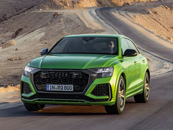 Le SUV Coupé Audi RS Q8 haute performance embarque un V8 bi-turbo de 600 ch