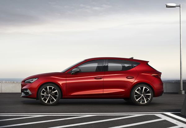 La berline compacte Seat Leon adopte une esthétique plus accrocheuse