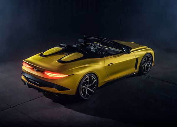 Le cabriolet biplace Bentley Bacalar embarque un bloc 6.0 litres W12 de 659 ch