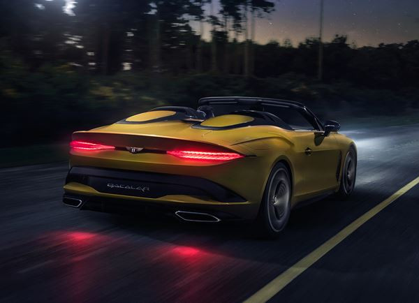 Le cabriolet biplace Bentley Bacalar embarque un bloc 6.0 litres W12 de 659 ch