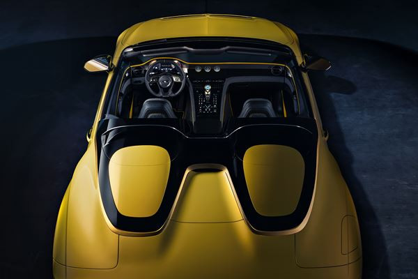 Le cabriolet biplace Bentley Bacalar embarque un bloc 6.0 litres W12 de 659 ch