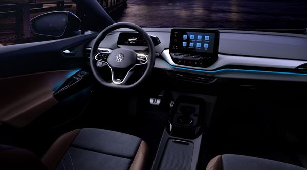 Le SUV compact électrique Volkswagen ID.4 revendique jusqu'à 500 km d'autonomie