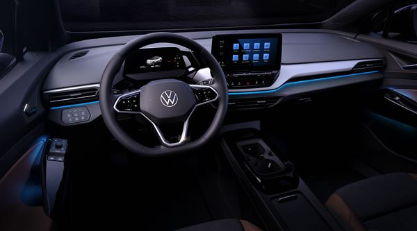 Le SUV compact électrique Volkswagen ID.4 revendique jusqu'à 500 km d'autonomie
