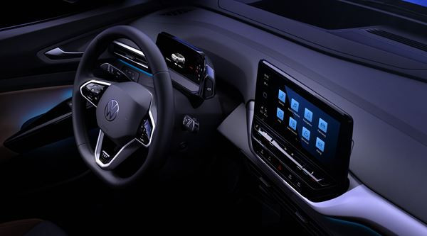 Le SUV compact électrique Volkswagen ID.4 revendique jusqu'à 500 km d'autonomie
