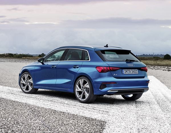 La quatrième génération de l'Audi A3 Sportback affiche une allure plus dynamique