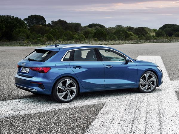 La quatrième génération de l'Audi A3 Sportback affiche une allure plus dynamique
