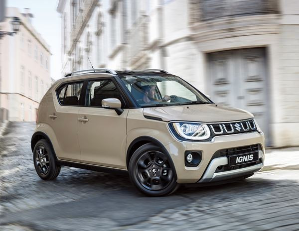 Le mini-SUV Suzuki Ignis restylé rehausse son style SUV