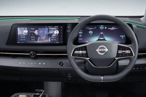 Le crossover coupé électrique Nissan Ariya affiche une autonomie de 500 km WLTP
