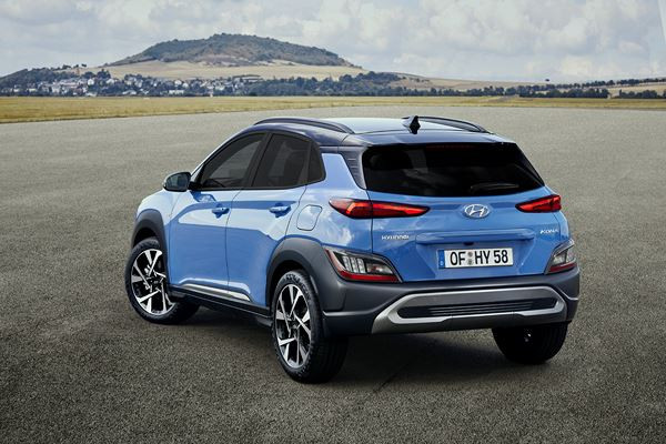 Le SUV urbain Hyundai Kona adopte un design épuré