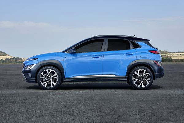 Le SUV urbain Hyundai Kona adopte un design épuré