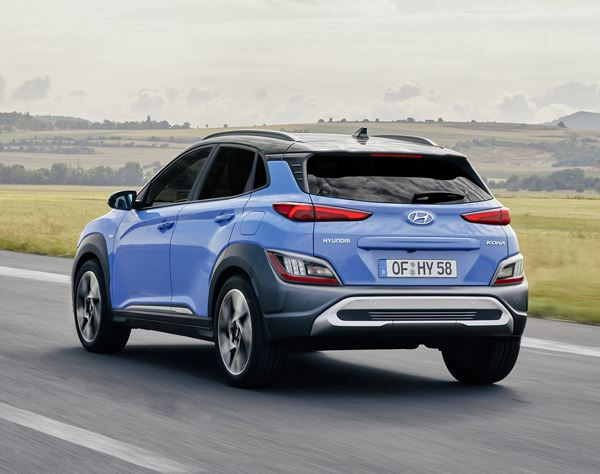 Le SUV urbain Hyundai Kona adopte un design épuré