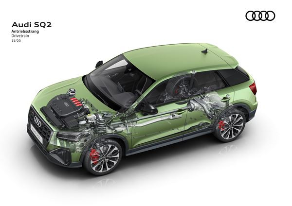 Le SUV urbain sportif Audi SQ2 affiche un look plus expressif