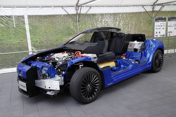La seconde Toyota Mirai repose sur une architecture dédiée à l'hydrogène