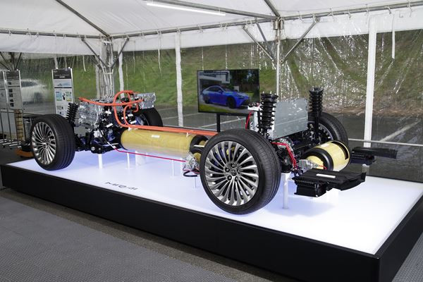 La seconde Toyota Mirai repose sur une architecture dédiée à l'hydrogène