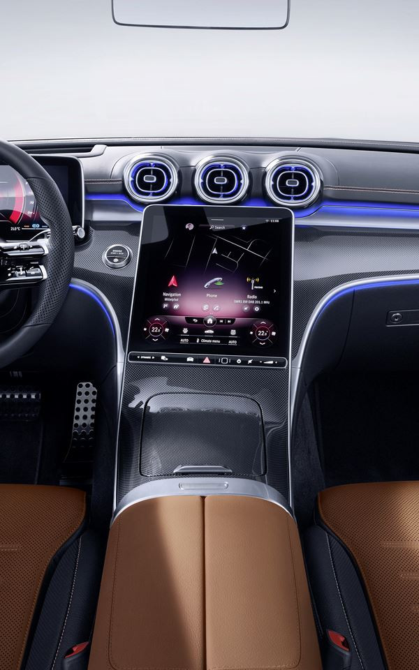 La Mercedes-Benz Classe C Berline se dote d'équipements high-tech de la Classe S