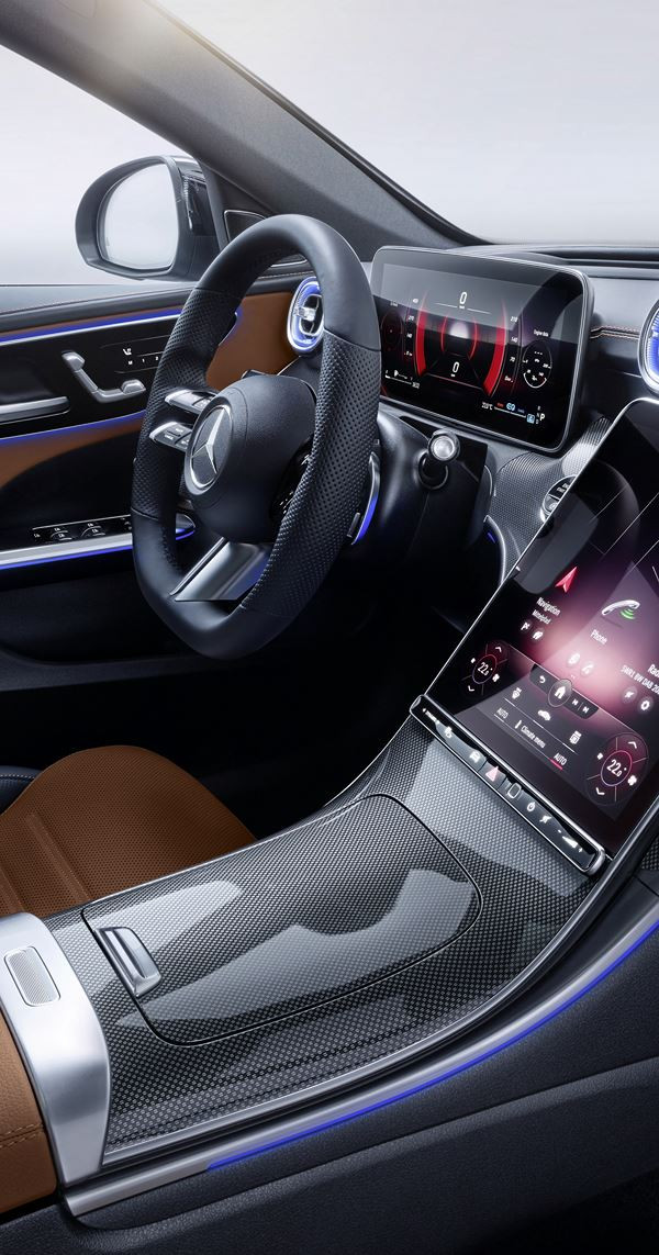 La Mercedes-Benz Classe C Berline se dote d'équipements high-tech de la Classe S