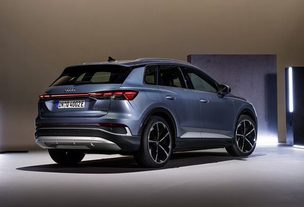 L'Audi Q4 e-tron électrique affiche jusqu'à 520 km d'autonomie