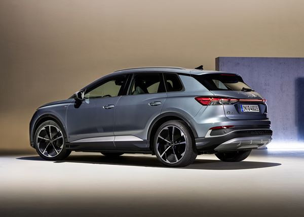 L'Audi Q4 e-tron électrique affiche jusqu'à 520 km d'autonomie