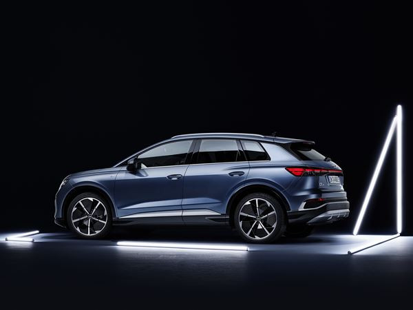 L'Audi Q4 e-tron électrique affiche jusqu'à 520 km d'autonomie