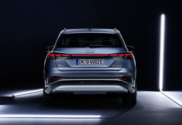 L'Audi Q4 e-tron électrique affiche jusqu'à 520 km d'autonomie