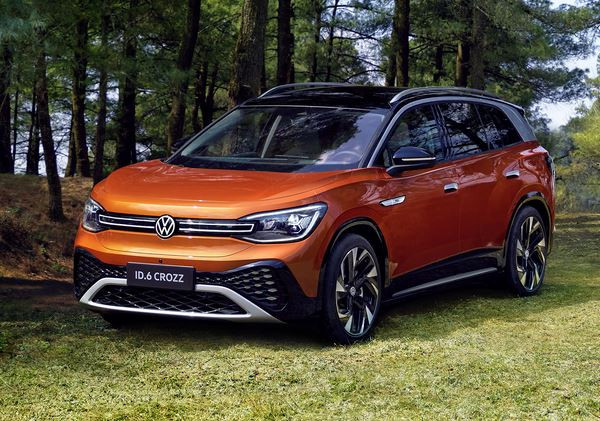 Le SUV familial électrique Volkswagen ID.6 peut être équipé de sept sièges