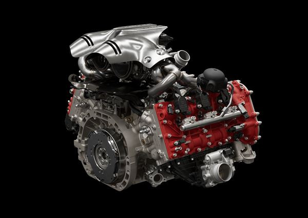 La berlinetta Ferrari 296 GTB embarque une architecture hybride rechargeable V6 de 830 ch