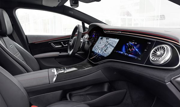 La berline de luxe électrique Mercedes-AMG EQS 53 4MATIC plus développe 761 ch