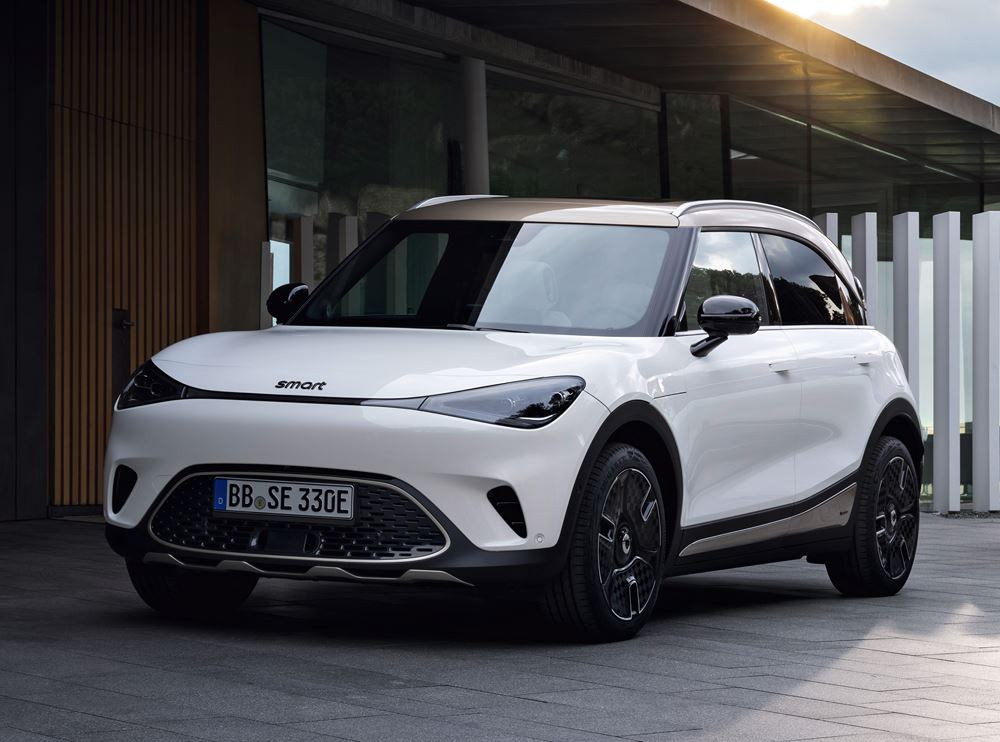 smart #1: un SUV urbain électrique cinq places