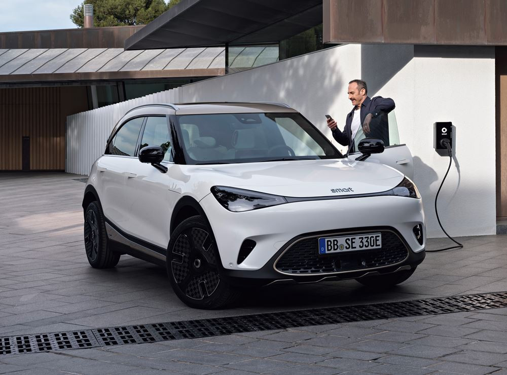 smart #1: un SUV urbain électrique cinq places